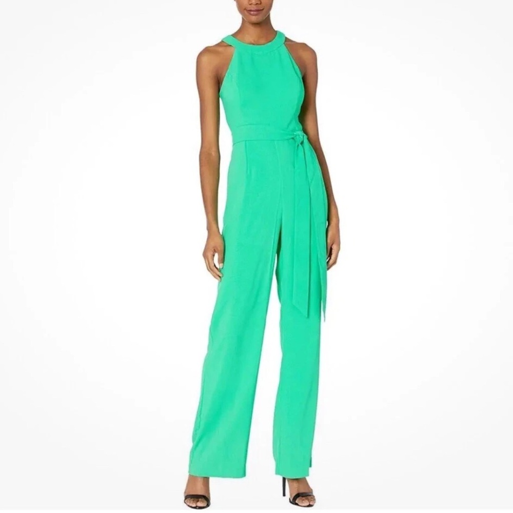 NWT Lilly Pulitzer Perci Jumpsuit Size 14 Juniper Green HTF